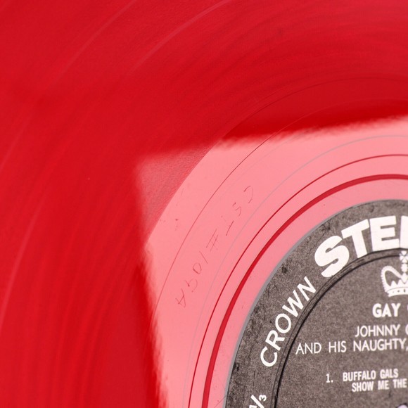 Johnny O'Toole & His Naughty Band, The Gay 90's 1958 LP Record CST 109 Red Vinyl - Picture 15 of 16